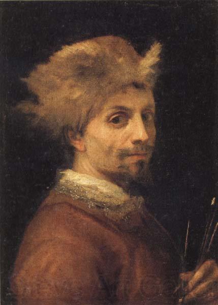 Ludovico Cigoli Self-Portrait Norge oil painting art